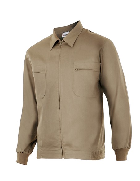 CAZADORA VERTICE LABORAL. BEIGE TALLA 48-64